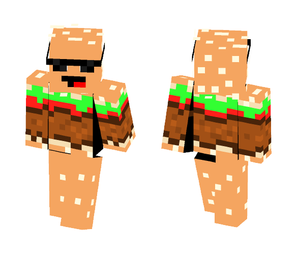 MLG Burger - Male Minecraft Skins - image 1