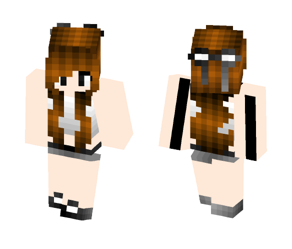 Cute Version (With Robbin) - Female Minecraft Skins - image 1