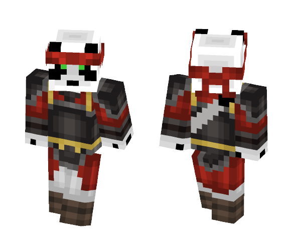 Samurai Panda |[ Contest ]| - Male Minecraft Skins - image 1
