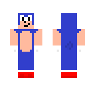 Sonic (Sonic The Hedgehog) - Male Minecraft Skins - image 2