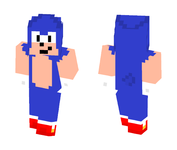 Sonic (Sonic The Hedgehog) - Male Minecraft Skins - image 1