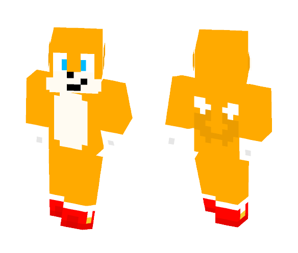 Tails (Sonic The Hedgehog) - Male Minecraft Skins - image 1