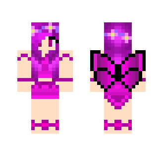 Pink and Purple Fairy :3 - Female Minecraft Skins - image 2