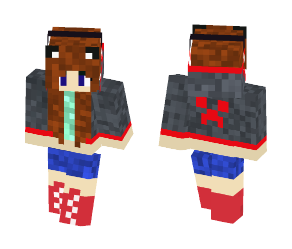 Atomic - Female Minecraft Skins - image 1