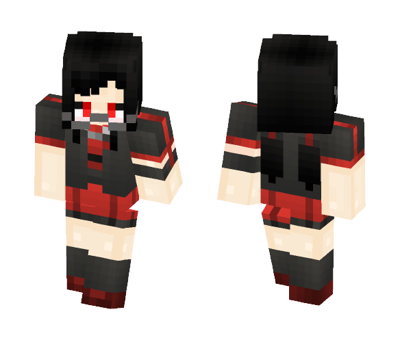 Saya Kisaragi ( Blood C) - Female Minecraft Skins - image 1