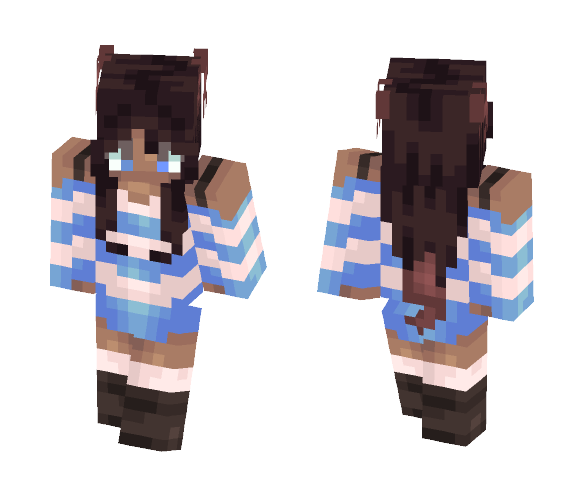oh Deer, youre beautiful - Female Minecraft Skins - image 1