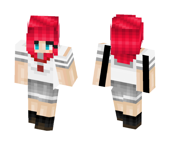 Ruby Kurosawa * Aqours - Female Minecraft Skins - image 1