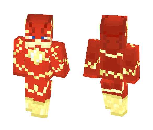 The Flash - Early New 52 Skin - Comics Minecraft Skins - image 1