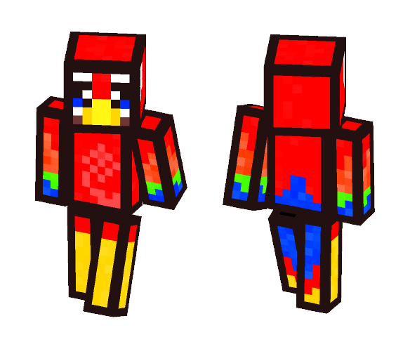Lined parrot - Male Minecraft Skins - image 1
