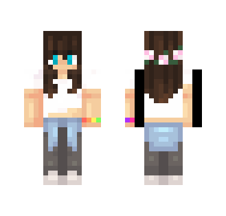 Back off~ - Female Minecraft Skins - image 2
