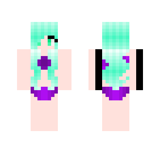 Bikini Version (Purple) - Female Minecraft Skins - image 2