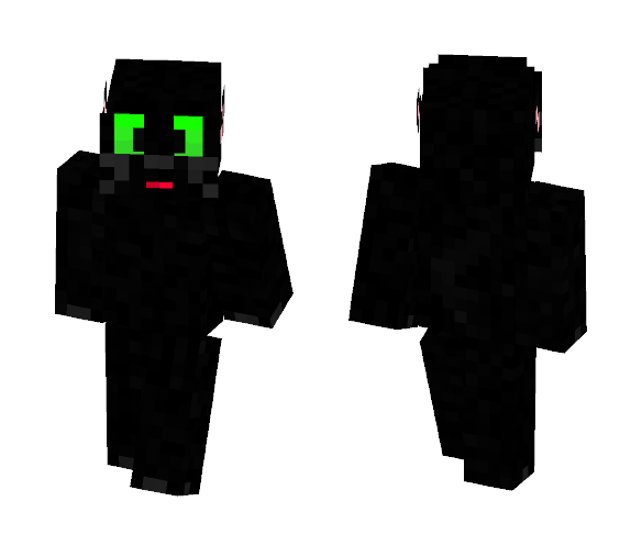 Black Cat - Cat Minecraft Skins - image 1