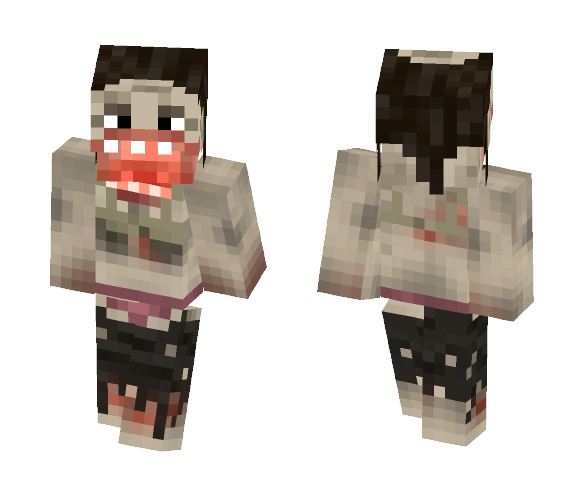 Spitter from L4D (Left 4 Dead) - Female Minecraft Skins - image 1