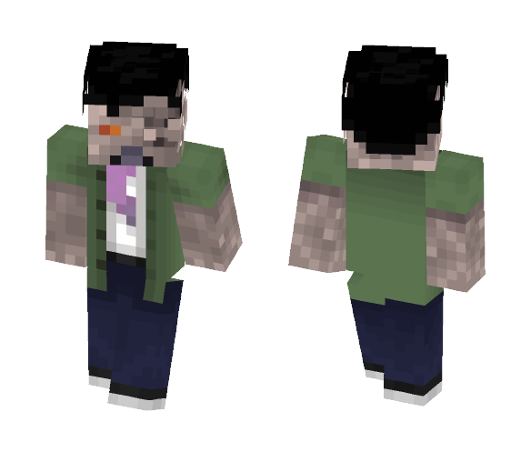 Smoker from L4D (Left 4 Dead) - Male Minecraft Skins - image 1
