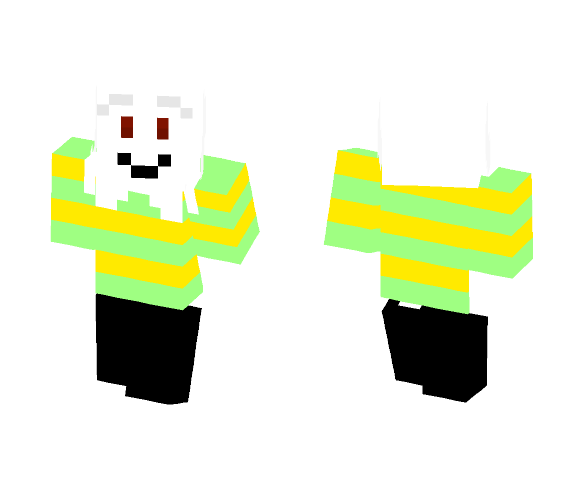 Asriel (Undertale) - Male Minecraft Skins - image 1