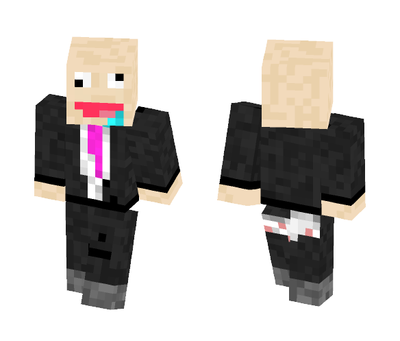 Party In The Back - Male Minecraft Skins - image 1