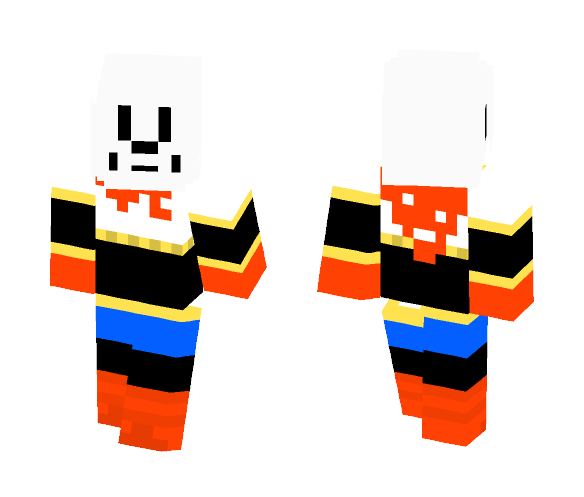 Papyrus (Undertale) - Male Minecraft Skins - image 1