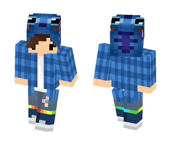 Stitch Boy - Boy Minecraft Skins - image 1