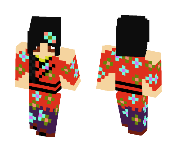 Feudal Japan & East Asian entry - Female Minecraft Skins - image 1