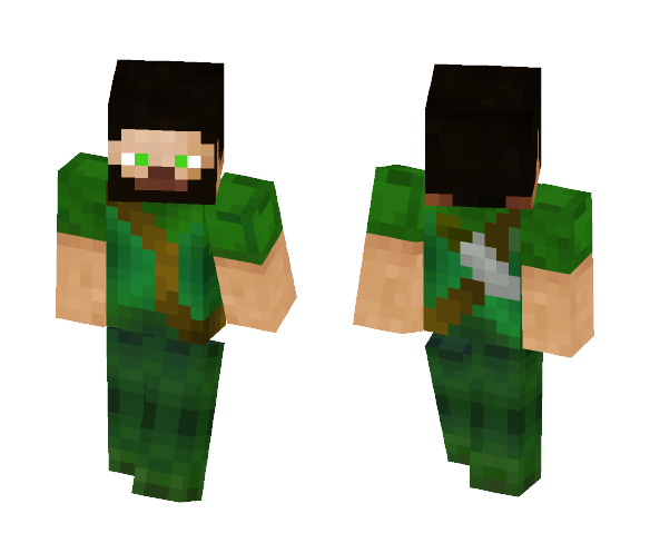 Slime Warrior - Male Minecraft Skins - image 1
