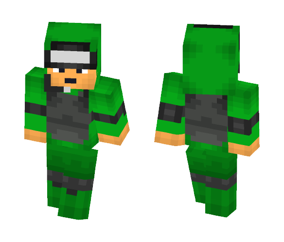 Soldier (Jungle Camo) - Male Minecraft Skins - image 1