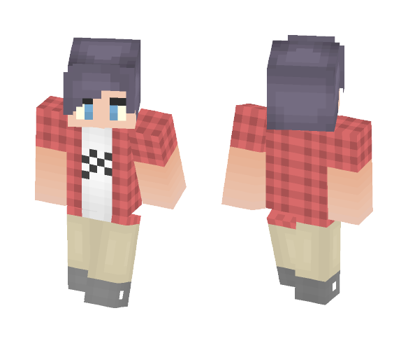 Plaid Shirt - Male Minecraft Skins - image 1