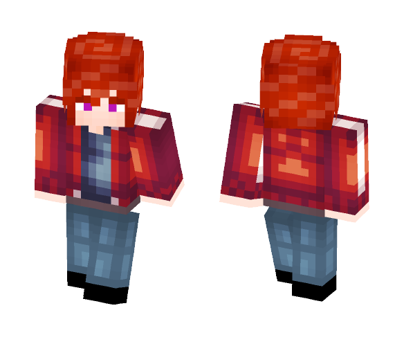Red Skin City - Male Minecraft Skins - image 1