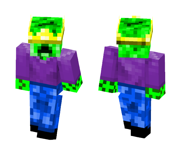 Casual Creeper - Male Minecraft Skins - image 1