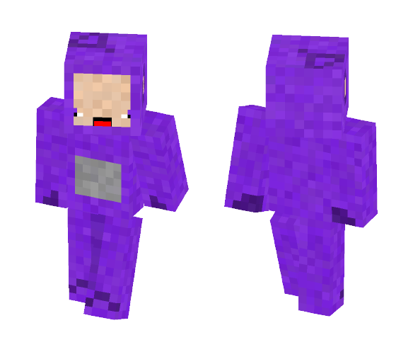 Derpy Purple Teletubby (1 of 6) - Male Minecraft Skins - image 1