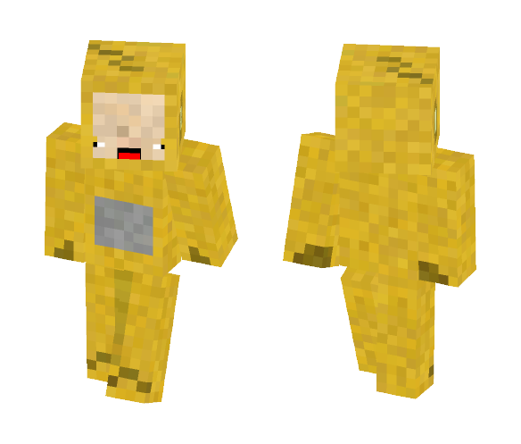Derpy Yellow Teletubby (1 of 6) - Male Minecraft Skins - image 1
