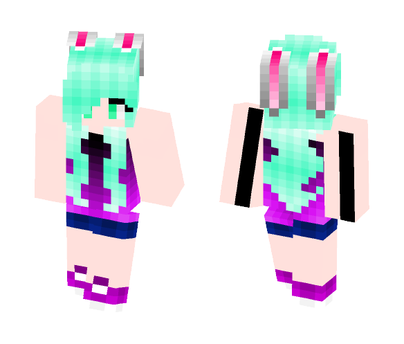 Bunny Version *EDIT* - Female Minecraft Skins - image 1