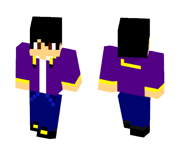 Los Angeles Lakers Jacket - Male Minecraft Skins - image 1