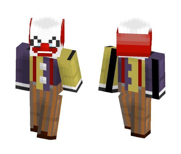 Evil Clown - Male Minecraft Skins - image 1