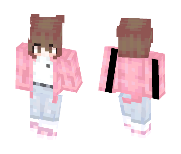 im back for a bit - Female Minecraft Skins - image 1