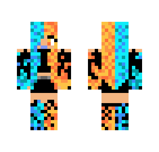 Fire And Ice - Female Minecraft Skins - image 2