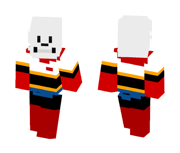 Undertale- The Great Papyrus (WIP) - Male Minecraft Skins - image 1