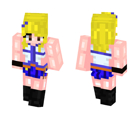 Lucy Heartfilia - Fairy Tail - Female Minecraft Skins - image 1