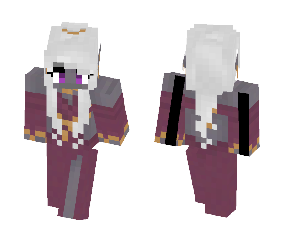 Dark Elf - Male Minecraft Skins - image 1