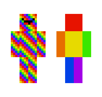 Rainbow man - Interchangeable Minecraft Skins - image 2