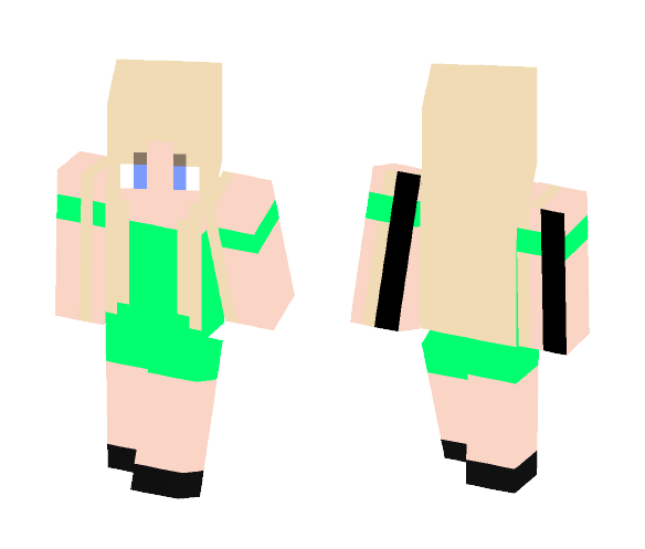Popular party girl - Girl Minecraft Skins - image 1