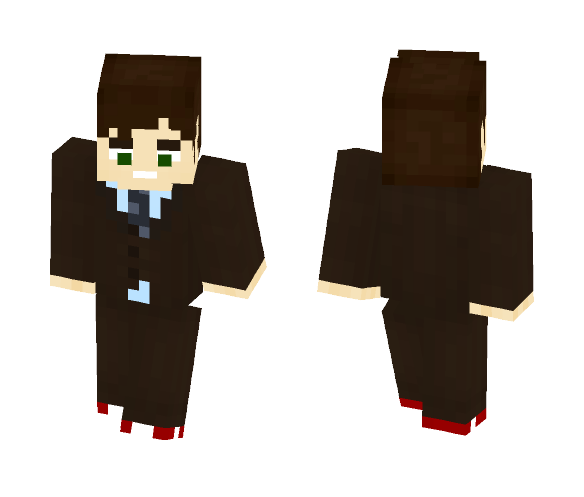 The 10th Doctor (50th Anniversary) - Male Minecraft Skins - image 1