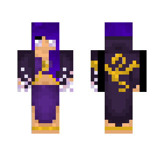 My skin - Purple Wizard - Female Minecraft Skins - image 2