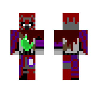 The Red Reaper - Realm War Armour - Male Minecraft Skins - image 2