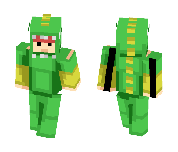 Dinosaur Suit - Male Minecraft Skins - image 1