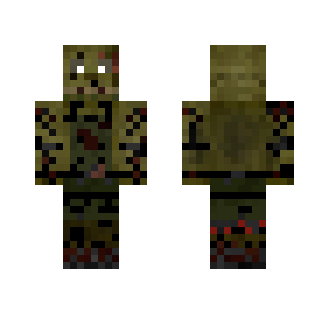 Springtrap [V3.6] (FNaF-3) - Male Minecraft Skins - image 2