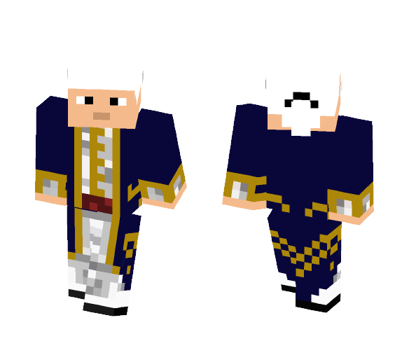 Captain James Cook - Male Minecraft Skins - image 1