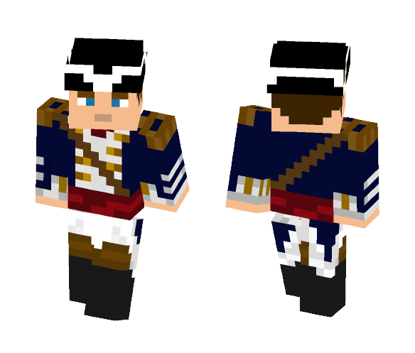 French Revolutionary Soldier - Male Minecraft Skins - image 1
