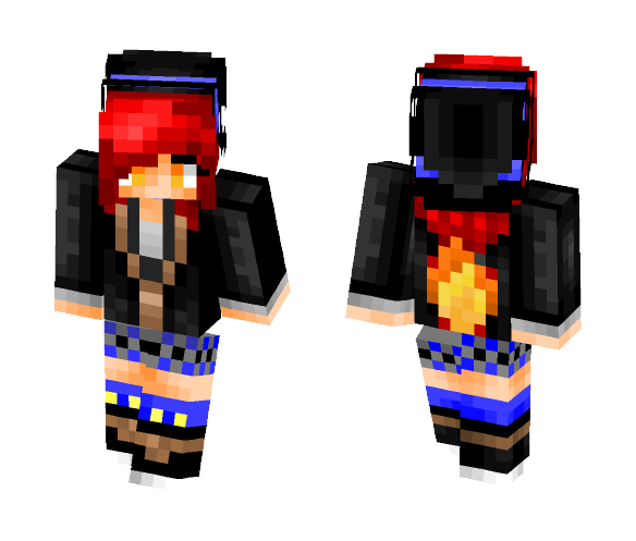 Fox witch Skin based on drawing - Female Minecraft Skins - image 1