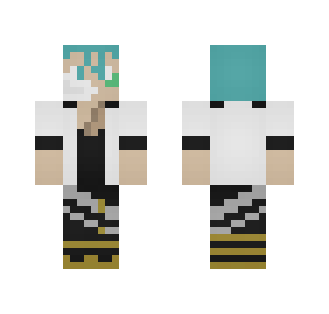 grimmjow -after defeat of aizen - Male Minecraft Skins - image 2
