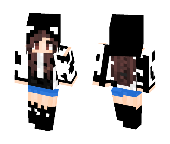 For Sarah and her cat - Pudpud. - Cat Minecraft Skins - image 1